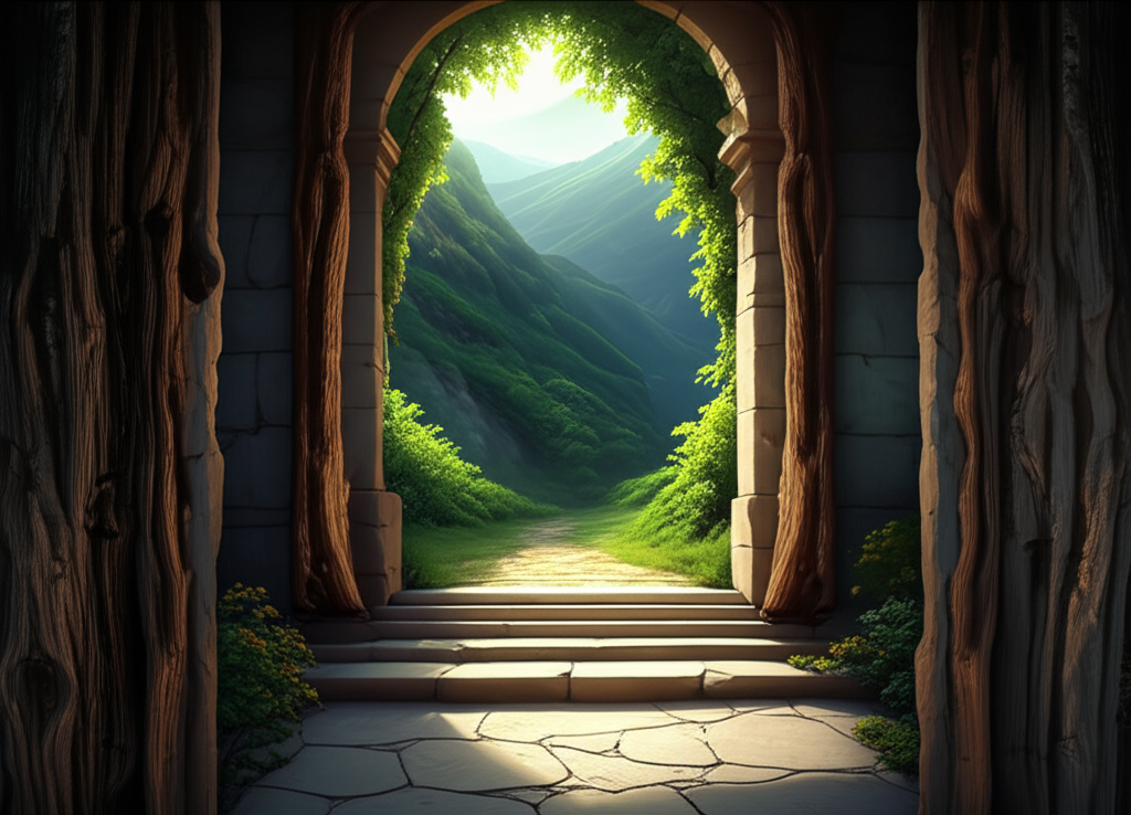 Umbrais de Madeira de Oliveira: O Simbolismo da Entrada no Santuário de Deus