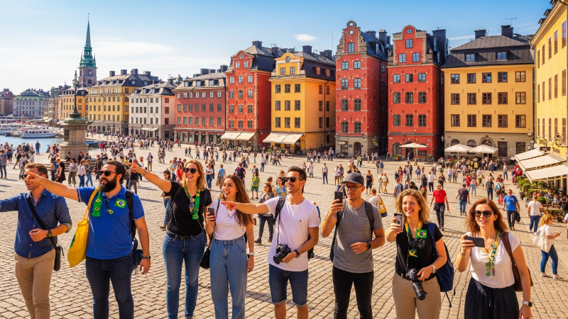 Descobrindo a Suécia: Um Destino de Sonho para Turistas Brasileiros