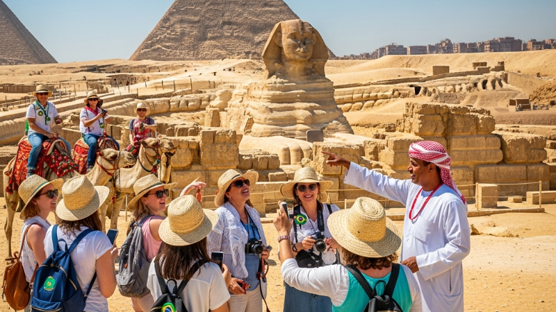 Descobrindo o Egito: Um Destino de Sonho para Turistas Brasileiros