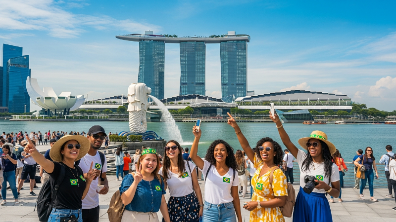 Descobrindo o Encanto de Singapura: Um Guia para Turistas Brasileiros