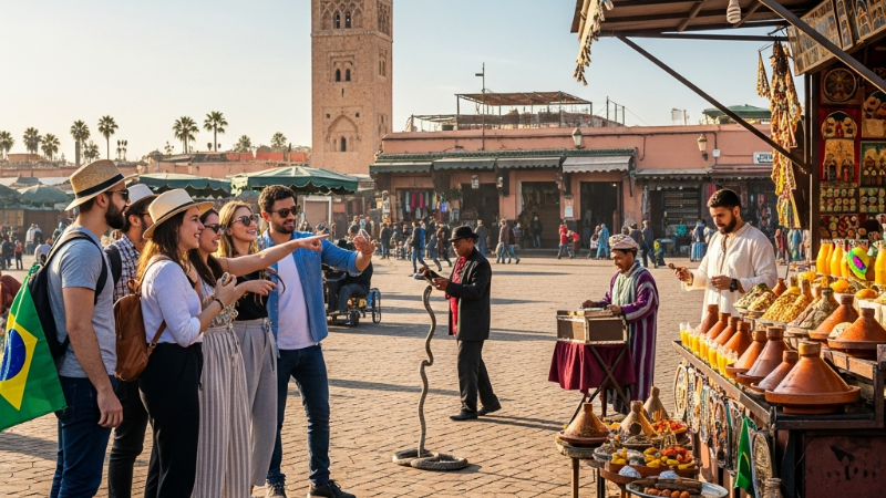 Descobrindo o Encanto de Marrocos: Um Guia para Turistas Brasileiros