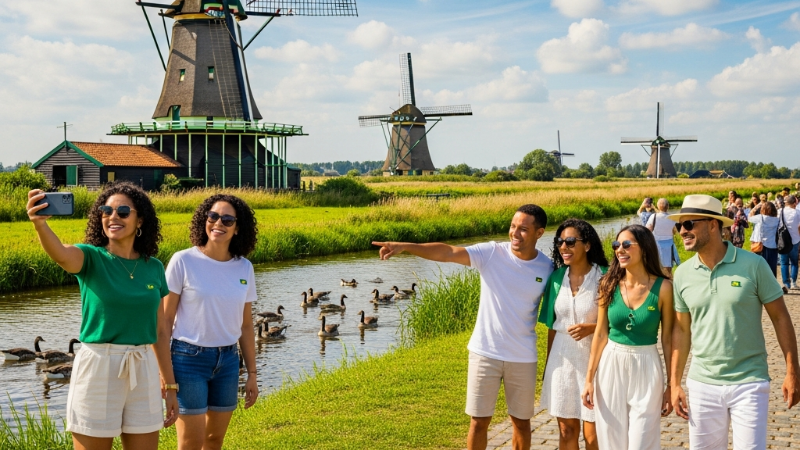 Descobrindo a Magia da Holanda: Um Guia para Turistas Brasileiros