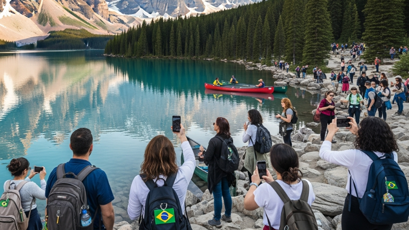 Desvendando o Canadá: Um Guia Romântico para Casais Brasileiros