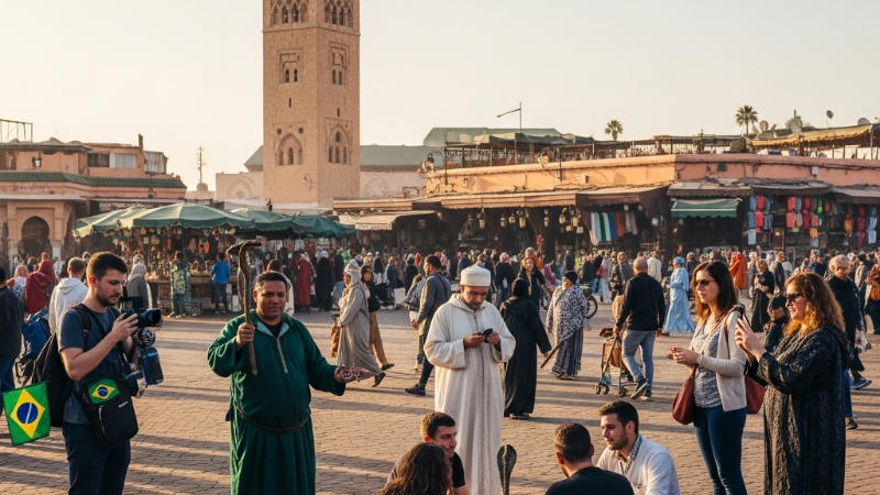 Descobrindo o Marrocos: Um Guia Prático para Turistas Brasileiros