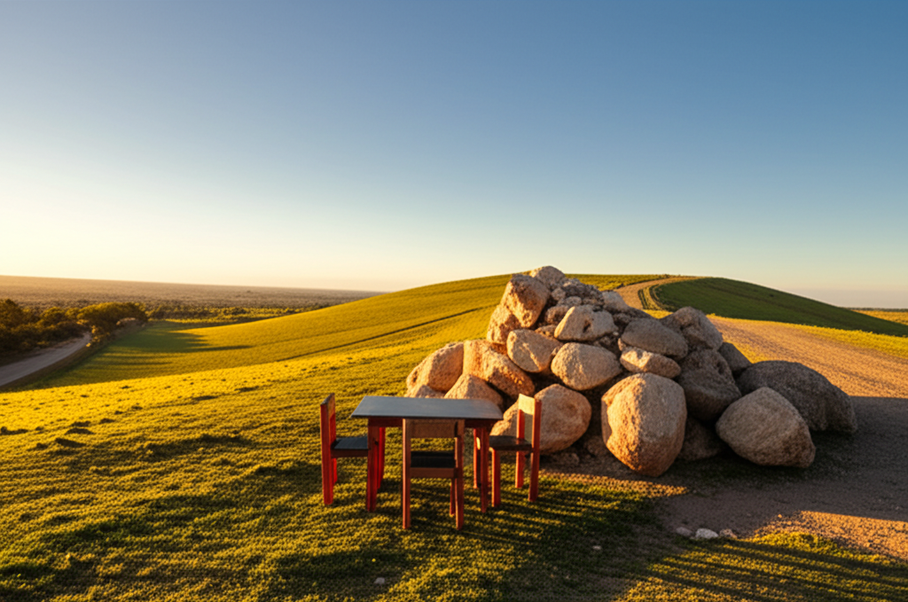 Pilhas de Pedras: Marcadores de Compromisso e Fé
