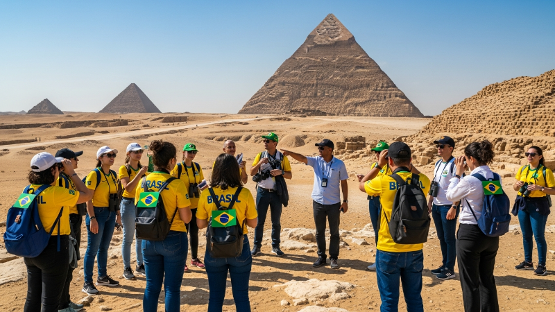Descobrindo o Egito: Um Destino de Sonho para Turistas Brasileiros