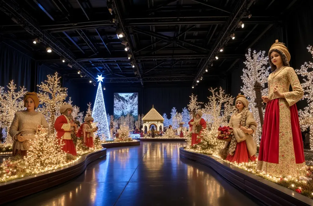 A Magia do Natal em Exposições Artísticas que Celebram Tradições Globais