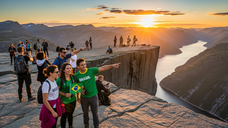 Descobrindo a Magia da Noruega: Um Guia Completo para Turistas Brasileiros