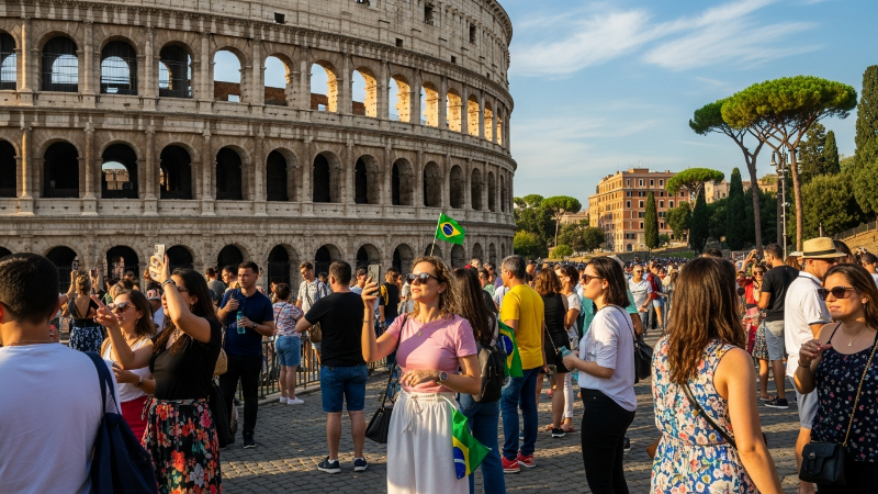 Descobrindo a Itália: Um Destino de Sonho para Turistas Brasileiros