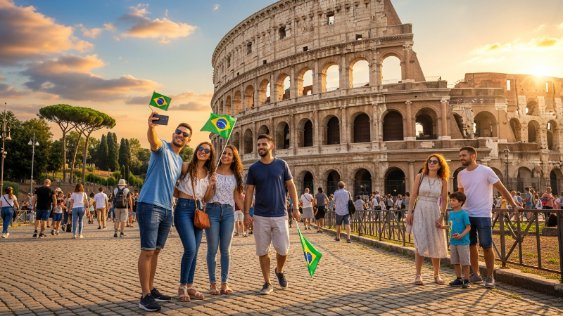 Descobrindo a Itália: Um Guia de Luxo para Turistas Brasileiros