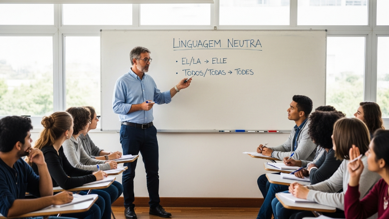 Entendendo a Linguagem Neutra: Uma Abordagem Educacional
