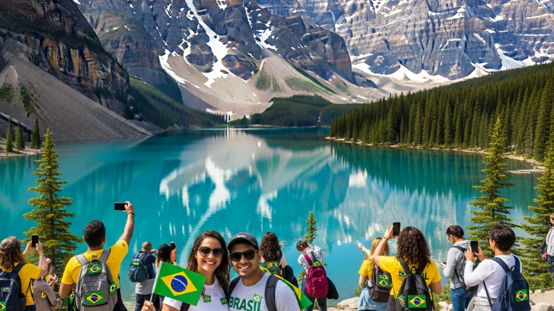 Descobrindo o Canadá: Um Destino de Sonho para Turistas Brasileiros