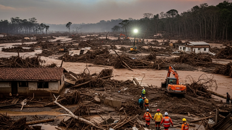 A Saga dos Desastres Ambientais: Entendendo as Tendências e Impactos