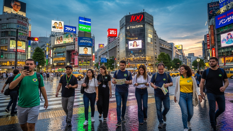 Descobrindo o Japão: Um Destino de Sonho para Turistas Brasileiros