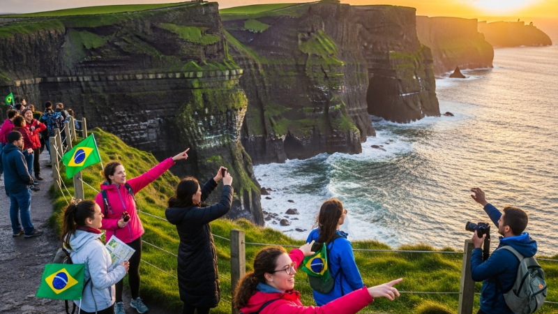 Descobrindo a Magia da Irlanda: Um Guia para Turistas Brasileiros