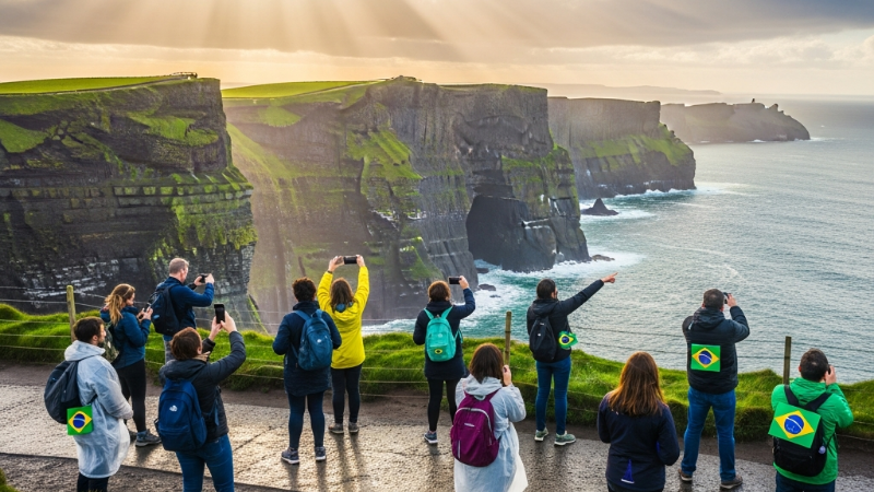 Descobrindo a Magia da Irlanda: Um Guia para Turistas Brasileiros