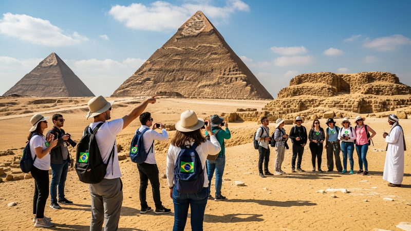 Descobrindo o Egito: Um Destino de Sonho para Turistas Brasileiros