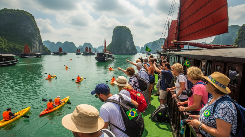 Descobrindo o Encanto do Vietnã: Uma Viagem Inesquecível para Brasileiros