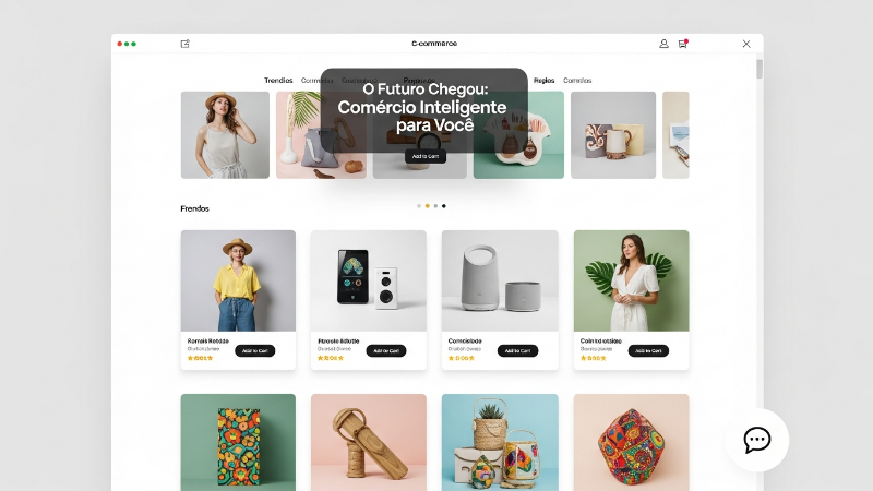 O Futuro do Comércio Eletrônico: Construindo Lojas Online com Facilidade