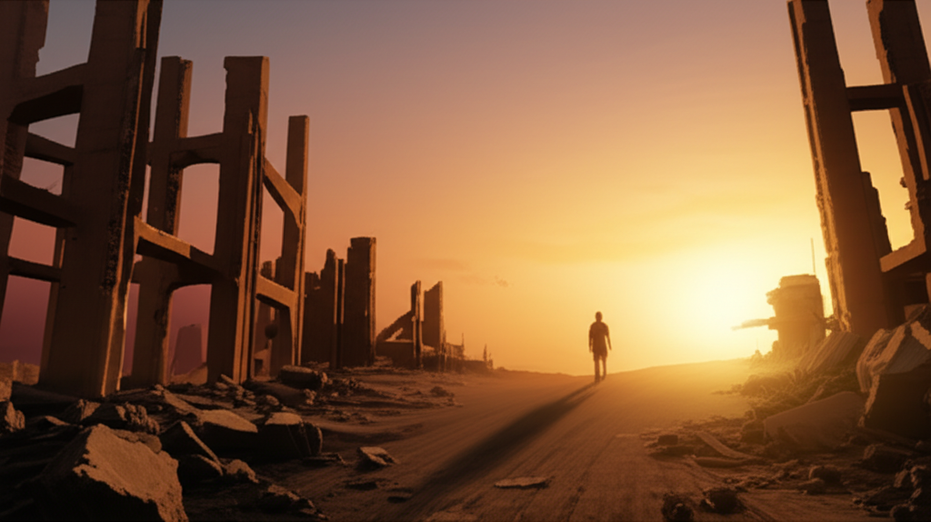 Sob o Pó da Desolação: Encontrando a Esperança na Devastação