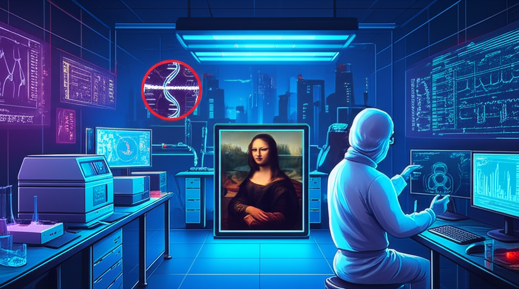 Pistas Genéticas em Obra de Leonardo da Vinci