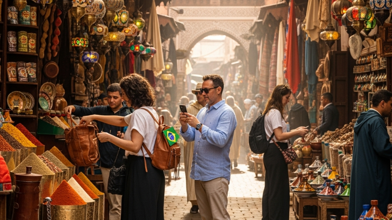 Descobrindo o Encanto de Marrocos: Um Guia para Turistas Brasileiros