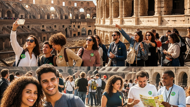 Descobrindo a Itália: Um Destino de Sonho para Turistas Brasileiros