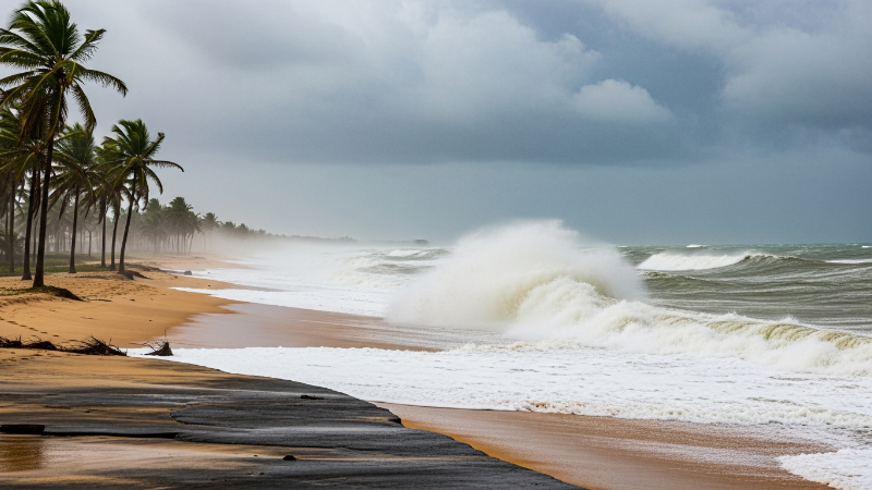 Frente Fria: Entendendo os Impactos dos Ventos Fortes no Litoral