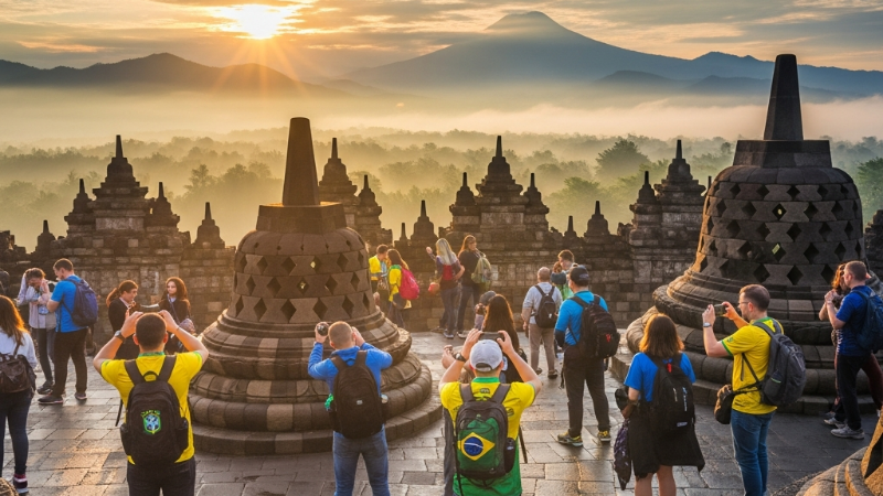 Descobrindo a Indonésia: Um Destino Exótico para Turistas Brasileiros