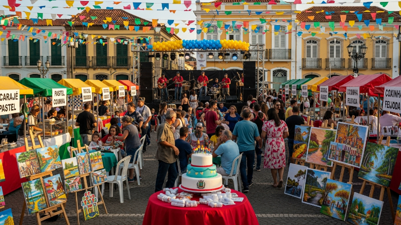 Festas de Aniversário de Cidades: Uma Celebração de Arte e Cultura