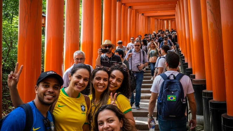 Descobrindo o Japão: Um Destino de Sonho para Turistas Brasileiros