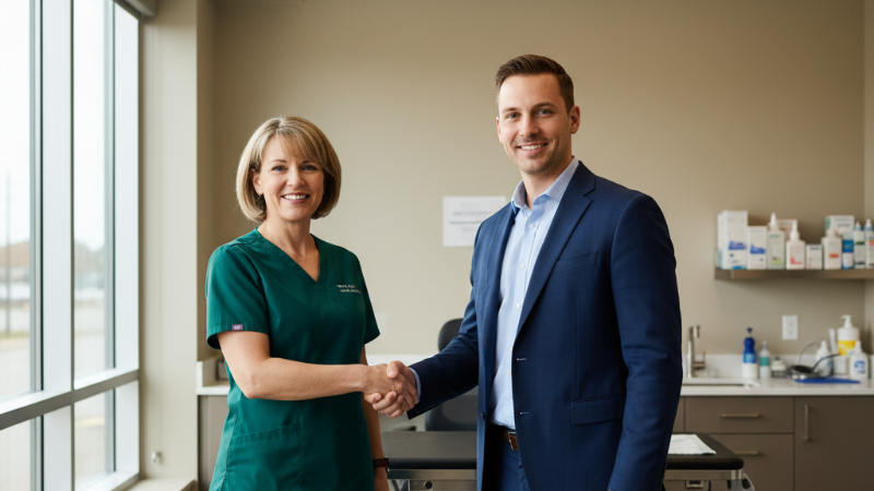 Estratégias B2B 2025: Otimização de Captação Veterinária com Autoridade de Mercado