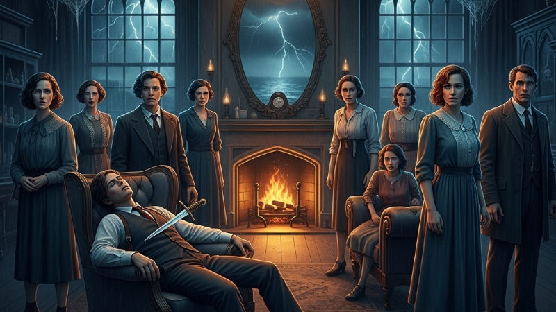 O Caso dos Dez Negrinhos: Uma Análise da Obra-Prima de Agatha Christie