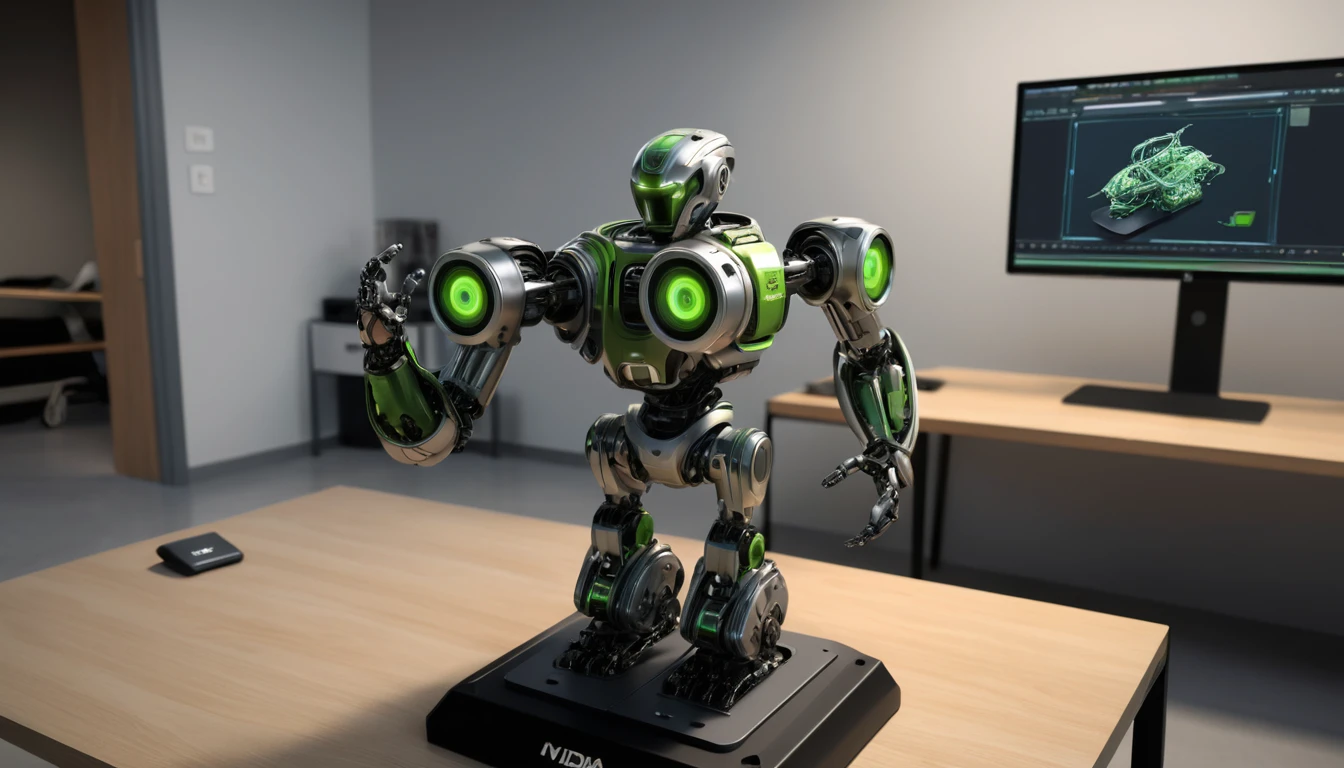 Como a Nvidia Está Transformando o Treinamento de Robôs com o Apple Vision Pro