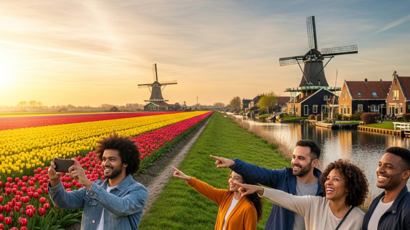 Descobrindo o Encanto da Holanda: Um Guia para Turistas Brasileiros
