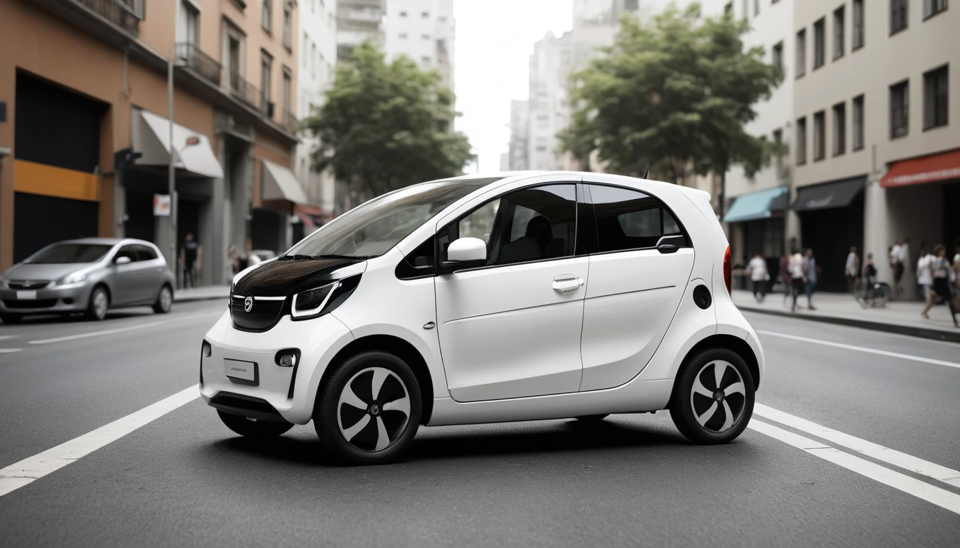 Carro Elétrico Econômico Ganha Destaque por Preço Competitivo