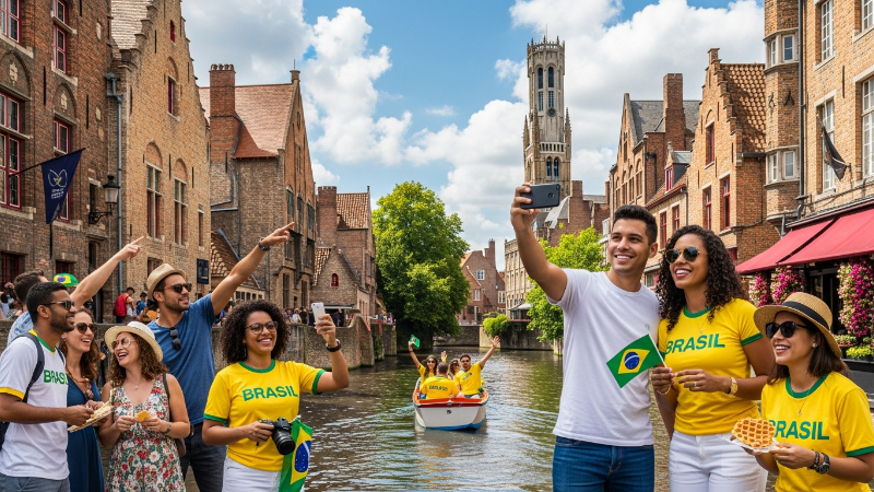 Descobrindo a Bélgica: Um Destino Encantador para Turistas Brasileiros