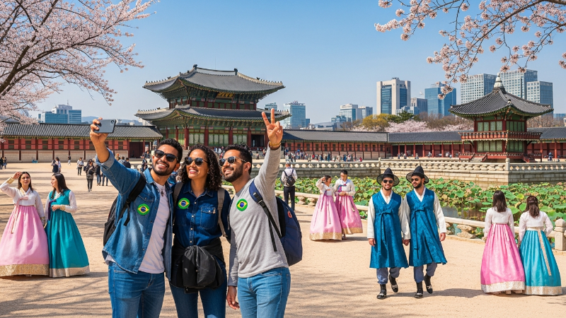 Descobrindo a Essência da Coreia do Sul: Um Destino de Sonho para Turistas Brasileiros