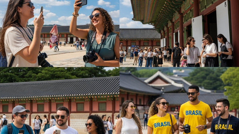 Descobrindo o Encanto da Coreia do Sul: Um Guia para Turistas Brasileiros