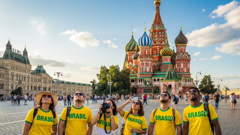 Descobrindo a Rússia: Um Guia Completo para Turistas Brasileiros