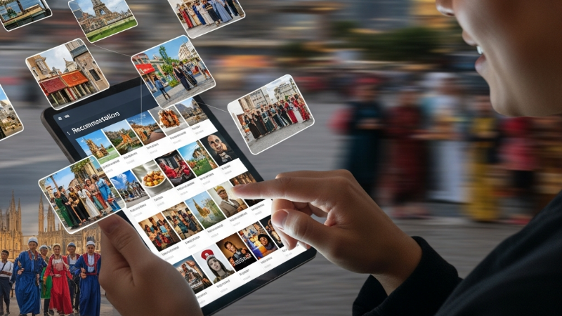 A Diversidade das Listas de Recomendação: Um Mundo de Opções para Todos