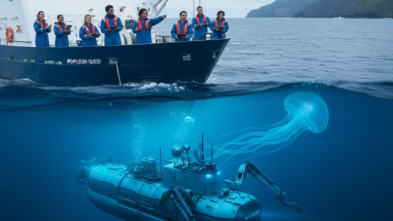 Os Segredos dos Oceânos: Revelações Sobre a Vida Submersa