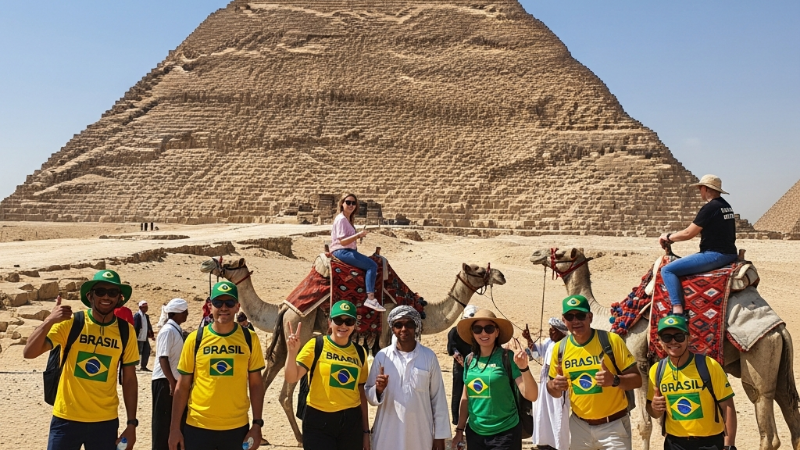 Descobrindo o Egito: Um Destino de Sonho para Turistas Brasileiros