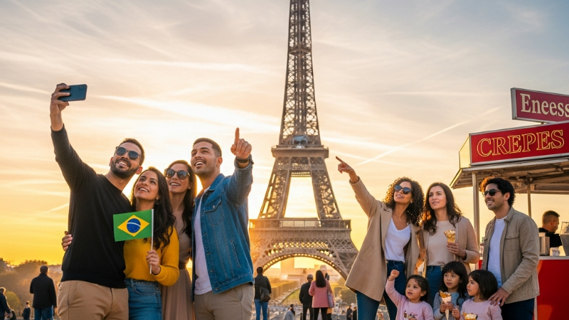 Descobrindo a Beleza da França: Dicas e Atrações para Turistas Brasileiros