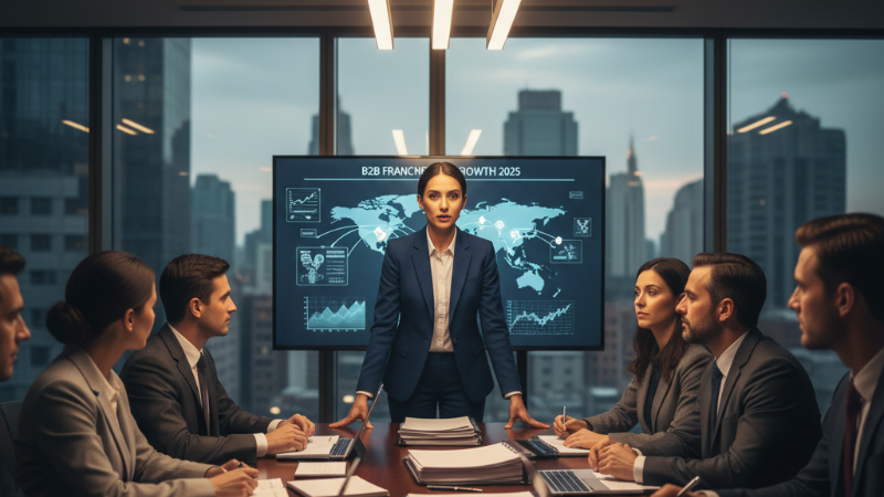 Dominando o Franchising B2B: Estratégias de Aquisição Comprovadas 2025.
