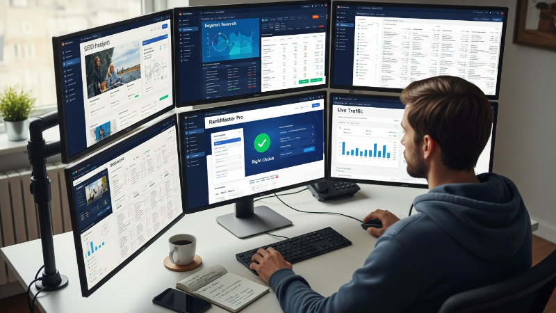 O Guia Completo para Escolher a Ferramenta de Otimização de Motores de Busca Certa