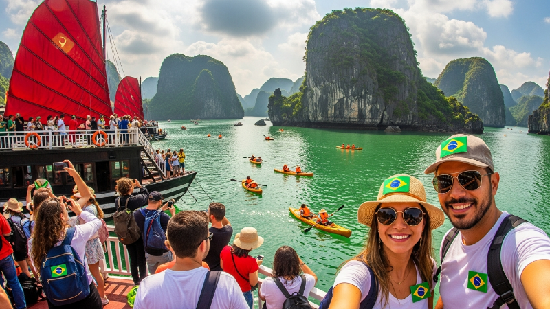 Descobrindo o Encanto do Vietnã: Um Guia para Turistas Brasileiros