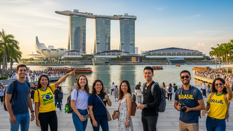 Descobrindo o Luxo e a Sofisticação em Singapura: Um Guia para Turistas Brasileiros