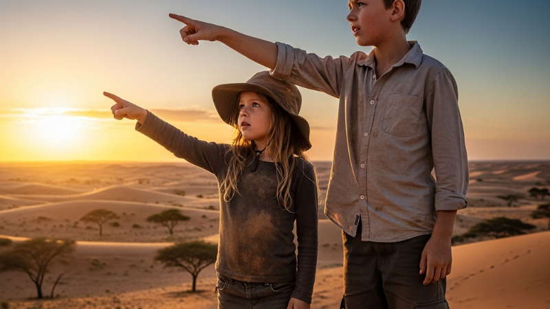 A Importância da Literatura Infantojuvenil: Uma Análise de 'In Desert and Wilderness'