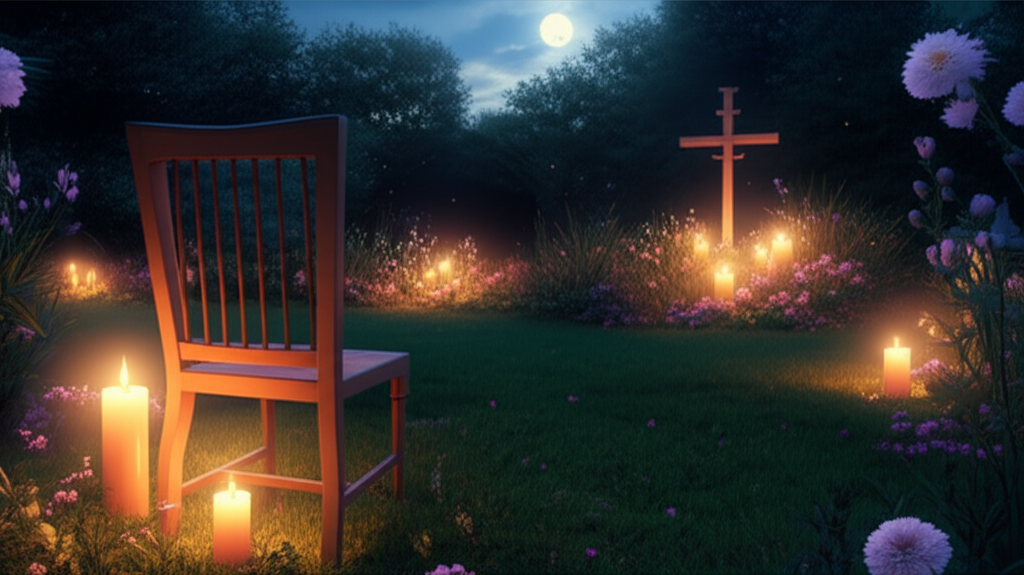 Sentados na Solidão: Uma Reflexão sobre a Perda e a Esperança